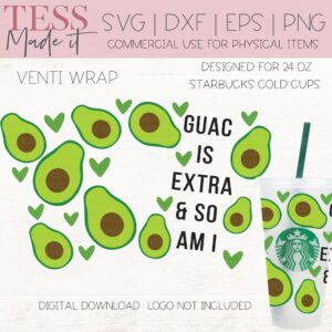 Guac is extra svg