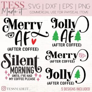 Christmas Coffee Cup SVGS