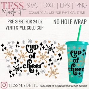 cup of cheer svg