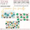 Summer Libbey Glass Wrap Bundle 3 can glass svgs