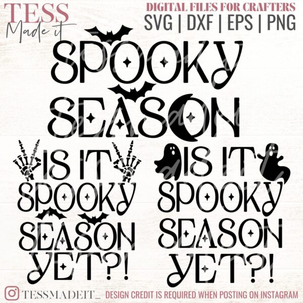 Spooky SVG - Ghost SVG - Spooky Season SVG
