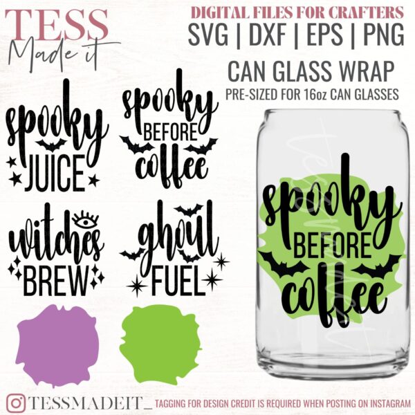 Halloween Libbey SVG - Libbey Glass SVG Bundle. Fall Libbey glass png bundle. funny halloween svgs