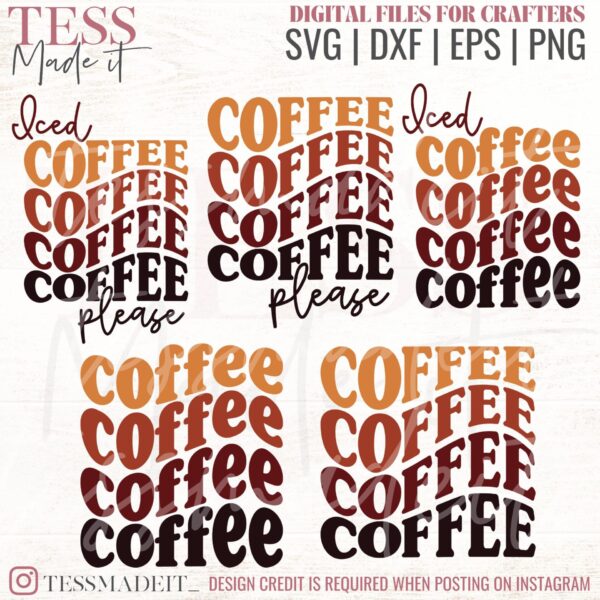 Retro Coffee SVG - Coffee Cup SVG - Coffee PNG