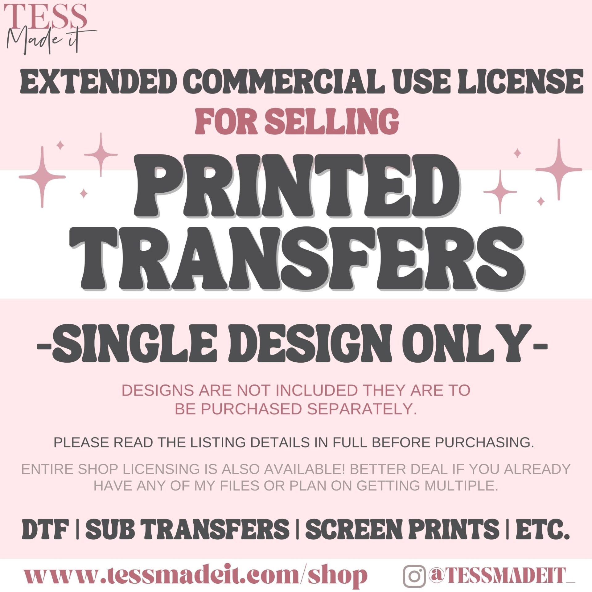Ready to Press DTF Transfer- DTF Single Transfers (Screen Print Transf –  The Key 2 Merch