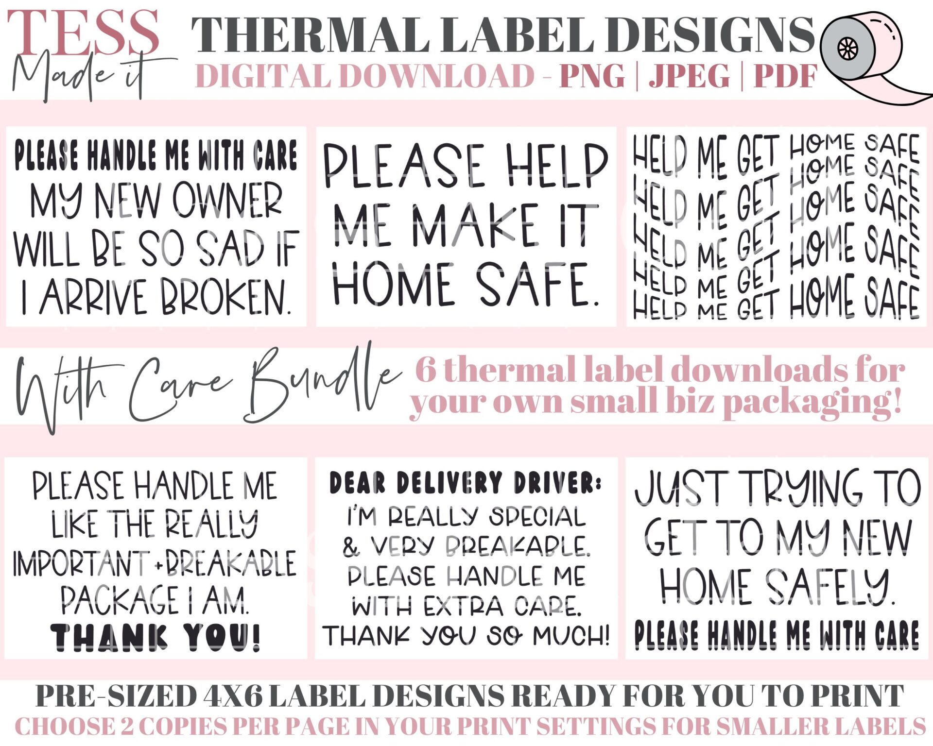 Our nursing home labels pack has all the labels you need to get started.