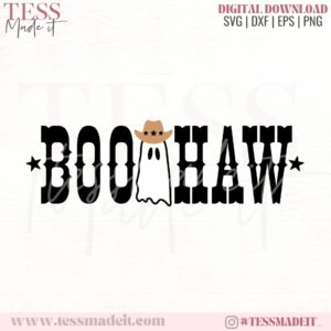 Boo Haw SVG cute fall pumpkin svgs for country girls