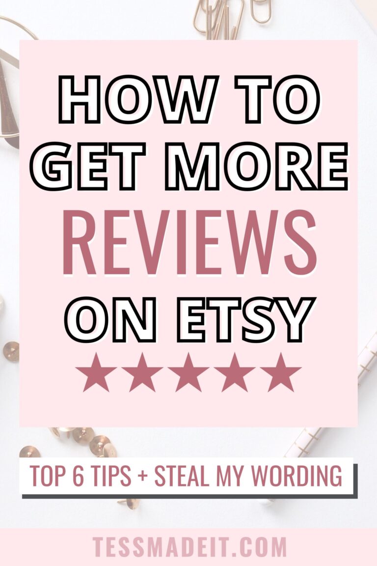 how to get more reviews on etsy