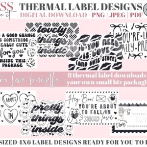 Spring Thermal Labels Thermal Label Business Stickers PNGS